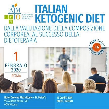 Corso ECM (16 crediti) – Italian Ketogenic Diet – Roma