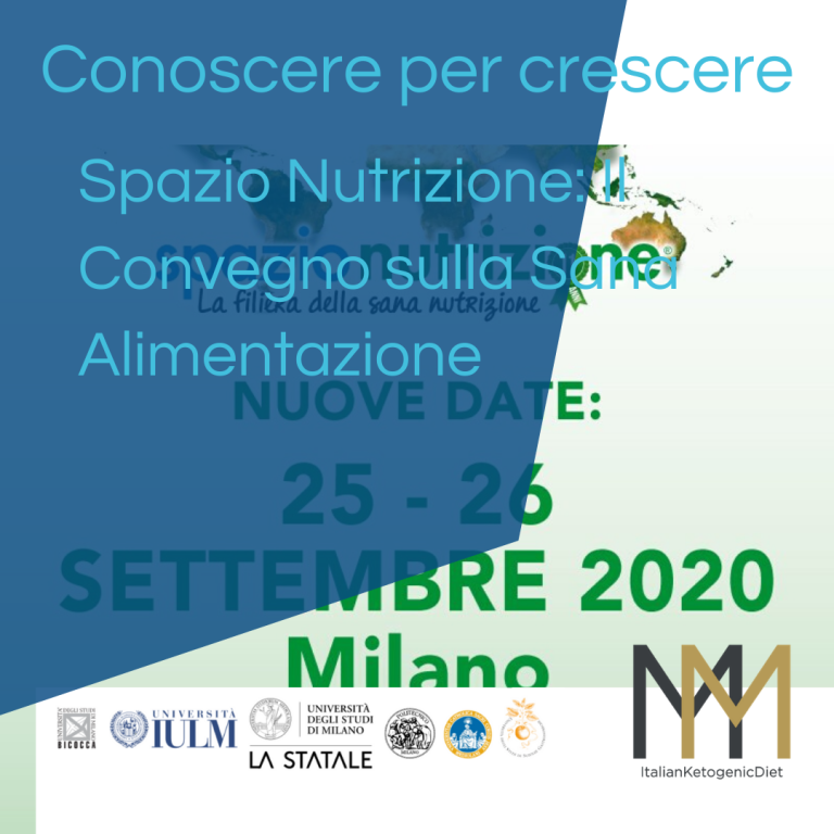 Evento Milano Spazio Nutrizione 2020