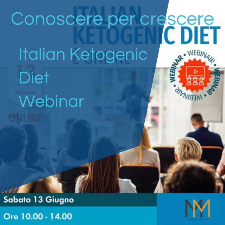 Italian Ketogenic Diet Webinar 13 giugno