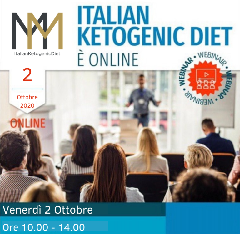 Italian Ketogenic Diet Webinar 02 ottobre
