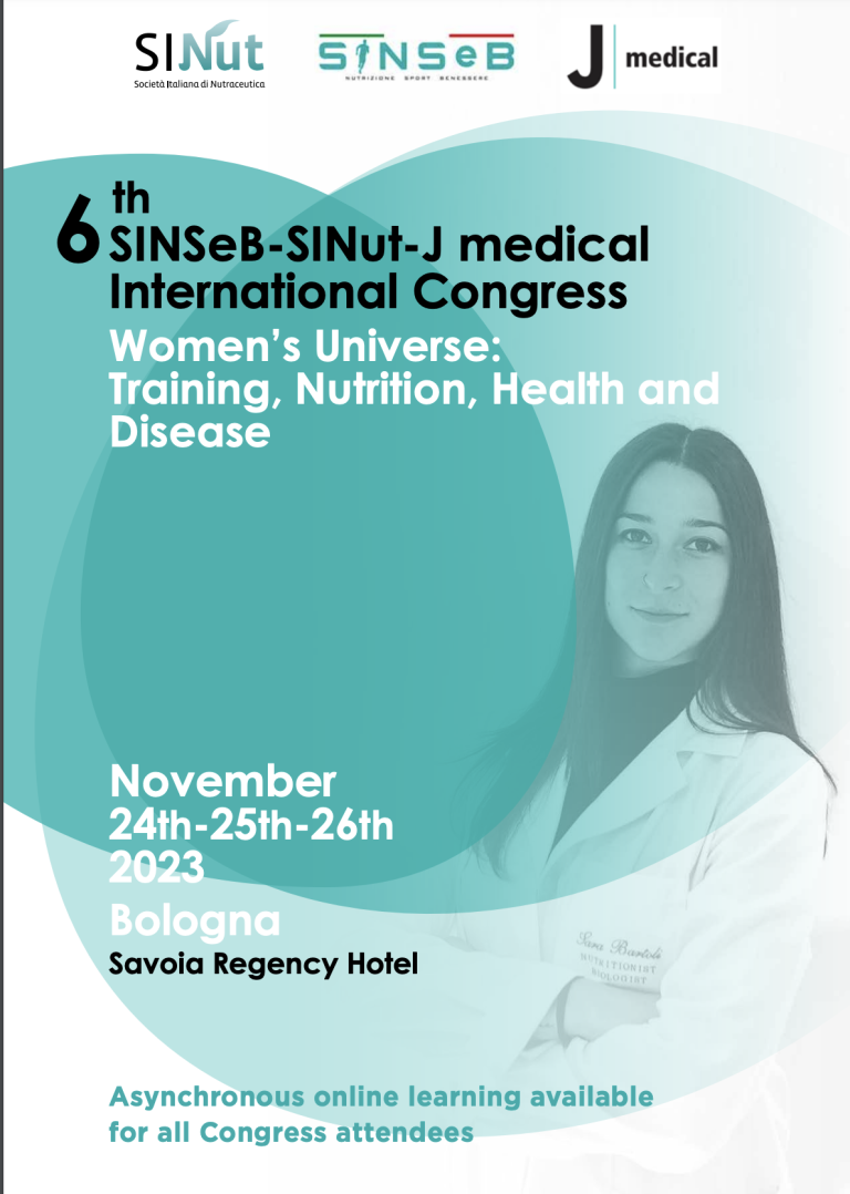 6th SINSeB Congress – 25 Novembre Bologna