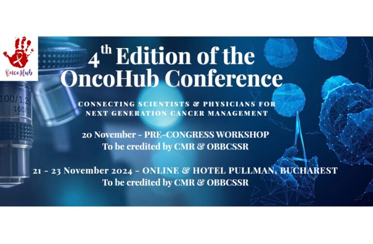 OncoHub Conference – Bucarest – 20/23 Novembre