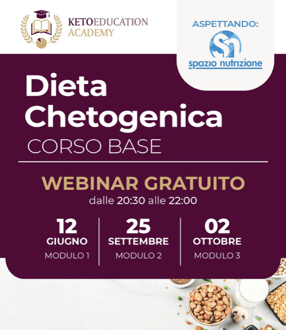 Corso base sulla dieta chetogenica 