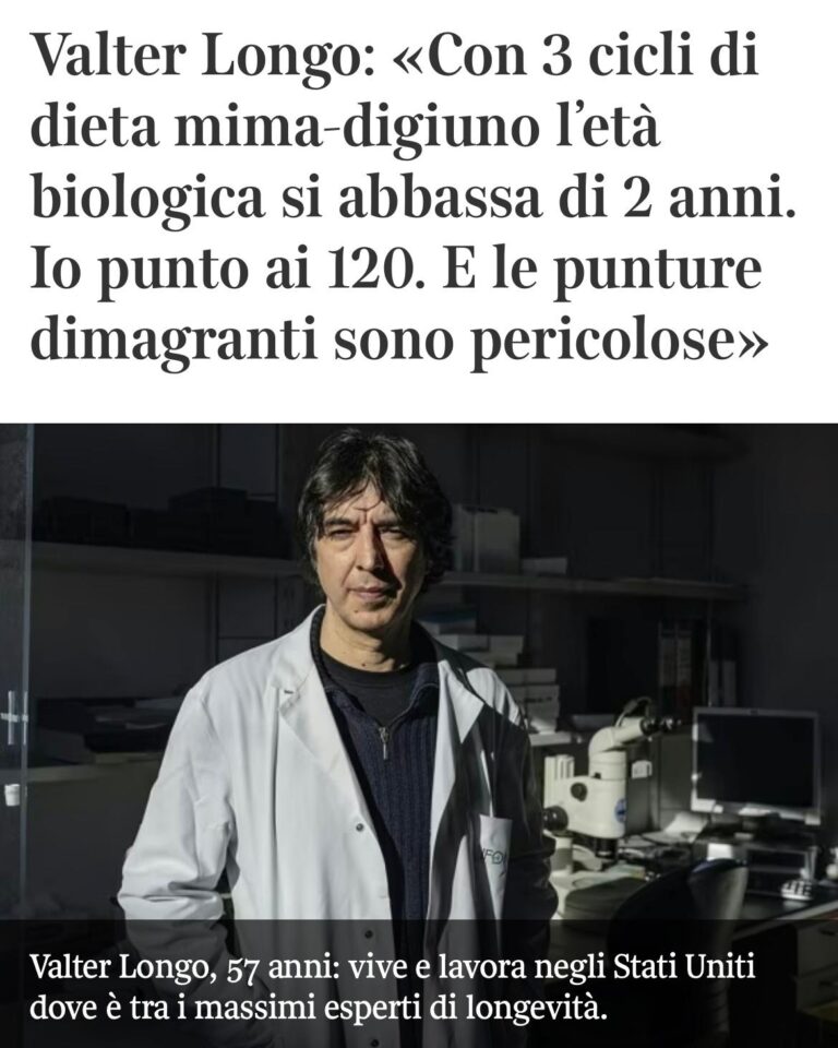 Dieta “mima-digiuno”