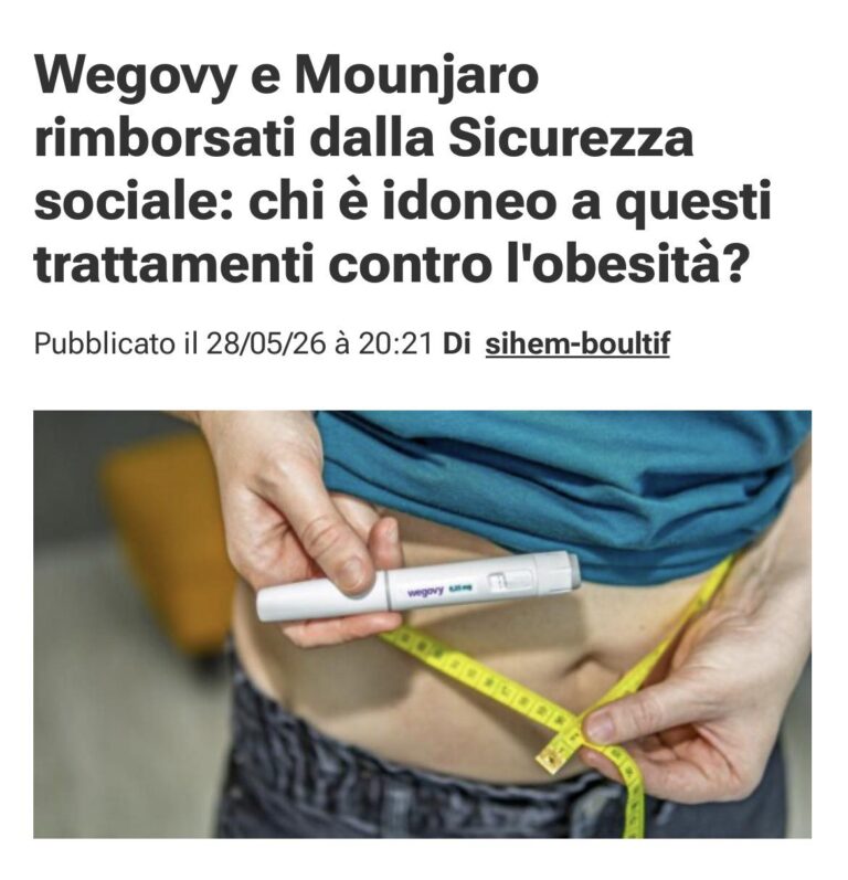 Importante novità per i farmaci analoghi del GIP Glp1