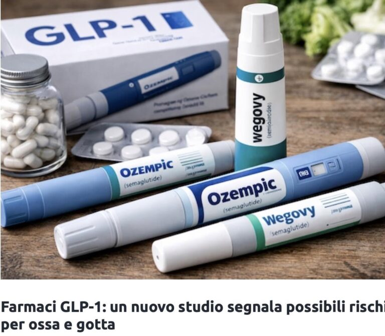 Un nuovo, potenziale, effetto collaterale dei farmaci agonisti glp1