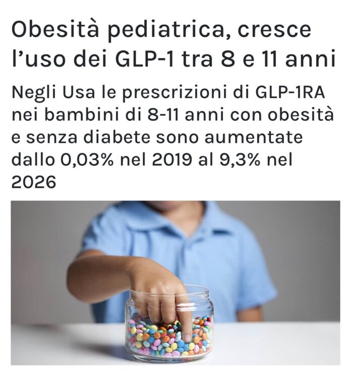Iniezioni per i bimbi in sovrappeso? No grazie.
